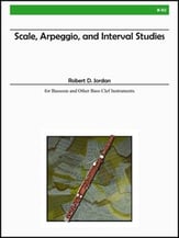 Scale, Arpeggio, and Interval Studies Bassoon / Bass Clef Instruments cover
